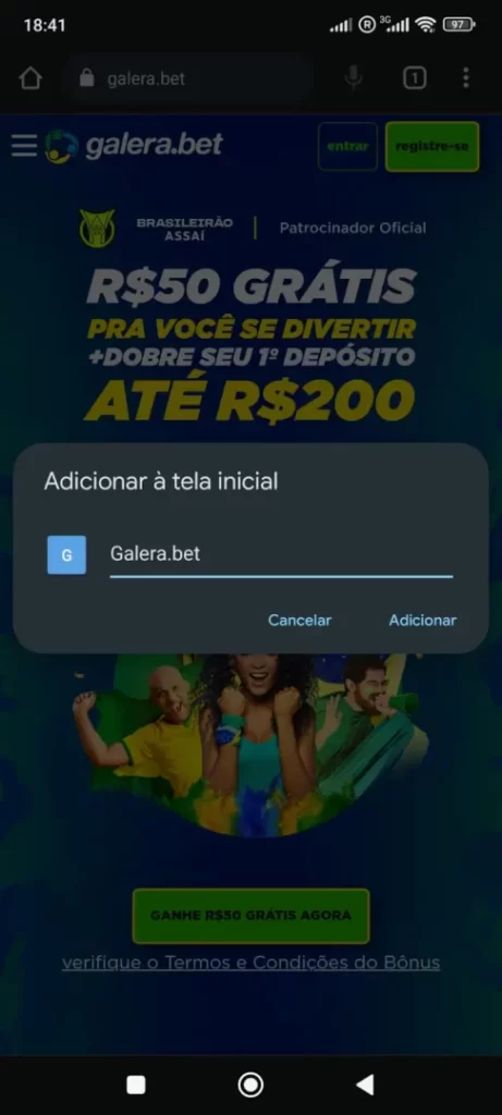 GALERA BET ANDROID